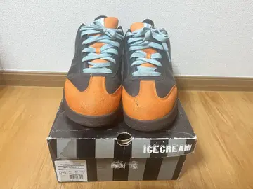 ICECREAM 스니커즈 10 1/2(28.5cm) 오렌지/블랙