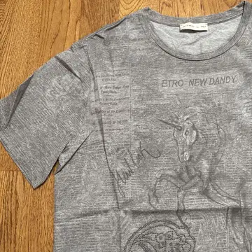 ETRO (에트로) NEW DANDY 유니콘 티셔츠 L 사이즈
