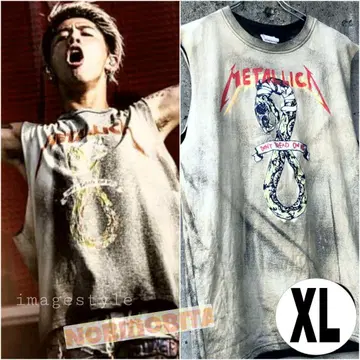 XL 나기사키 더블 METALLCA2012 블리치 락 T