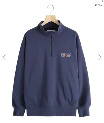 Setinn 25SS STN Resort Halfzip Sweat 새상품