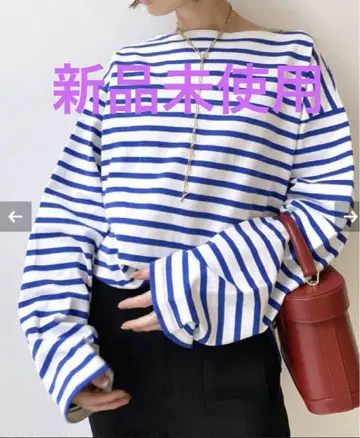 L'Appartement GOODGRIEF! Border Tops 블루