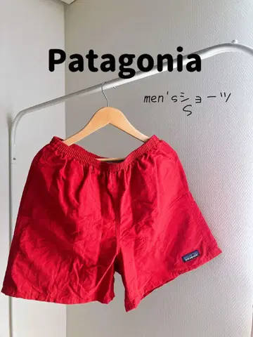 Patagonia 남성용 빨간색 숏 팬츠