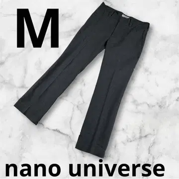 'nano universe 나노 유니버스' 남성용 슬랙스 그레이 M