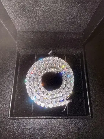 테니스 목걸이 56cm 폭 5mm