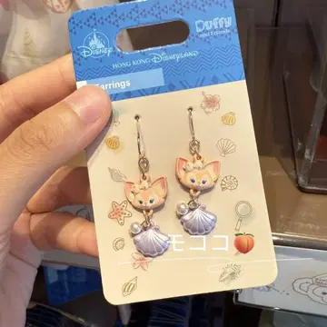 홍콩 디즈니 썸머 비치 파티 리나벨 귀걸이