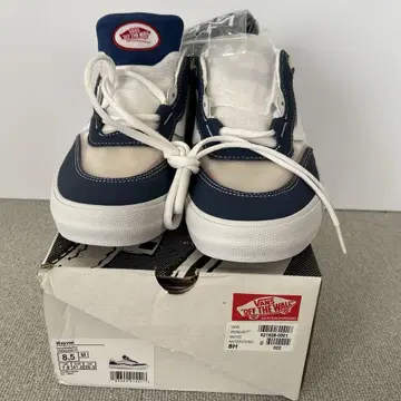 VANS Wayvee 네이비/화이트/레드 8.5 새상품 26.5cm