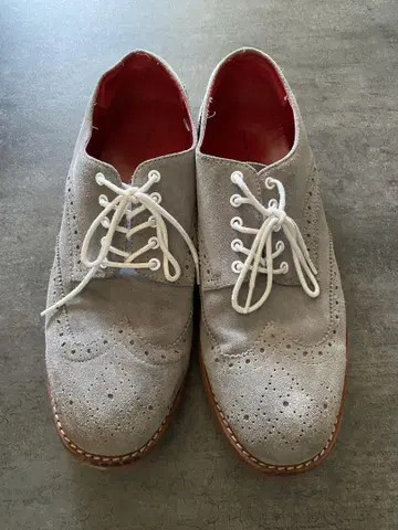 MENS MELROSE 그레이 신발 L 스웨이드