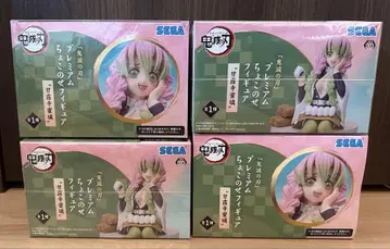 SEGA 초코노세 피규어 플러스무 브레이메 칸로지 미츠리 4개 세트