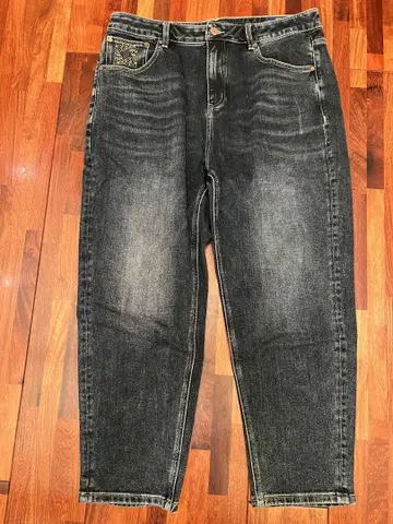 Lucky Brand 다크 데님 와이드 청바지