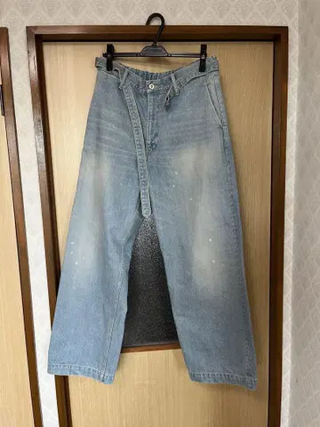 사카모토 요코 25SS 벨트 장식 팬츠