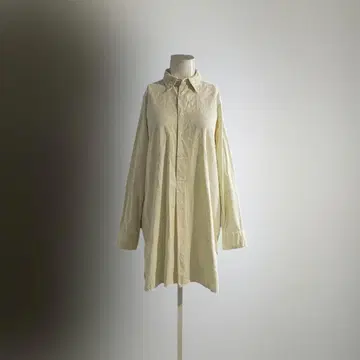유럽 빈티지 그랑파 셔츠 롱 긴팔 유로 원피스 롱 기장
