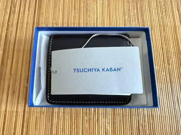 TSUCHIYA KABAN 블랙 패스 케이스