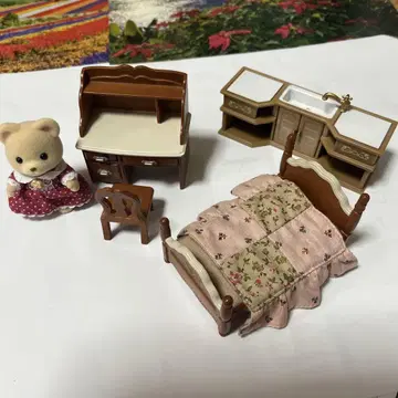 실바니안 패밀리 인형과 가구 세트