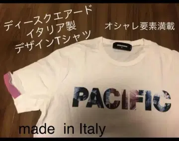 PACIFIC 그래픽 티셔츠 이탈리아제