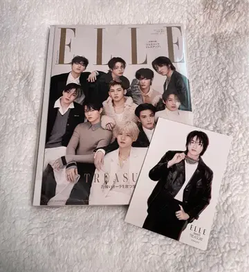 ELLE treasure 엽서 포함