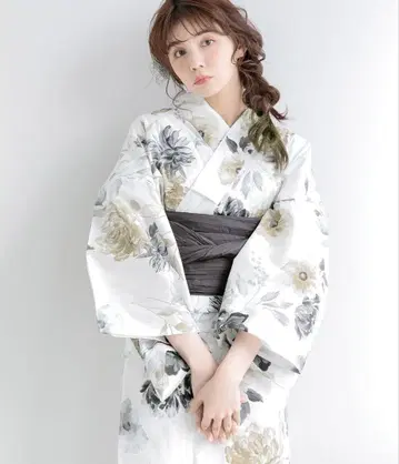 Dita 유카타 세트 유카타 주름 오비