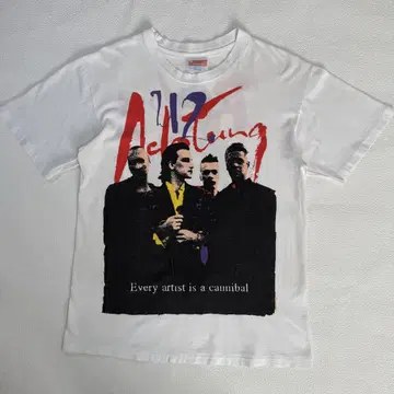 U2 티셔츠 밴딩 USA제 Hanes ZOO Tour