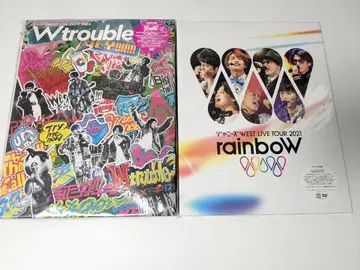 WEST. 초회판 라이브 DVD 2권 세트 Wtrouble rainboW
