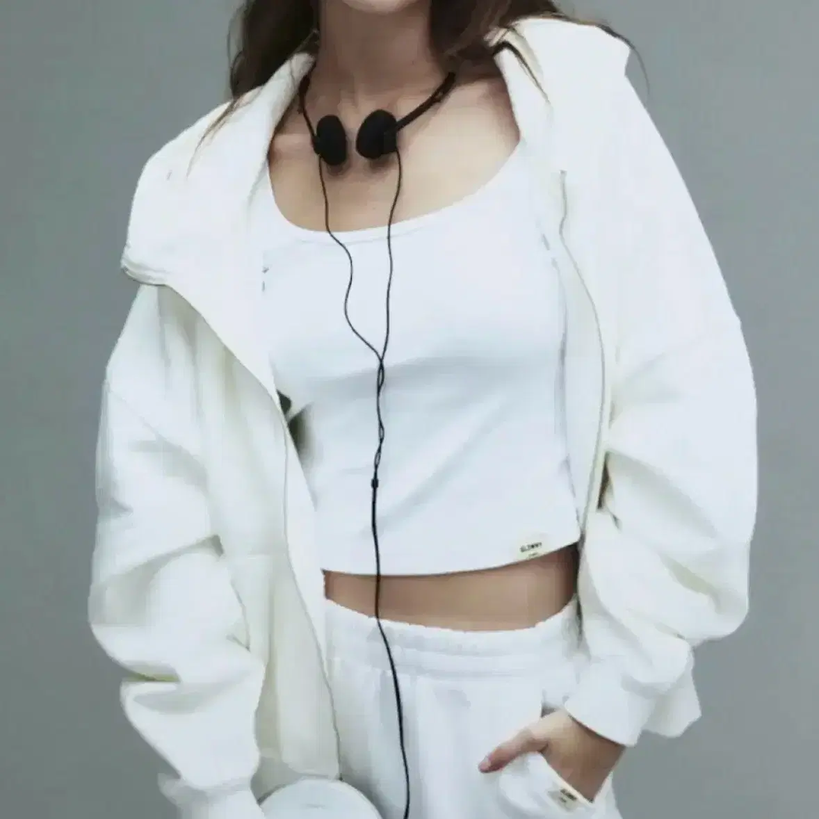 GLOWNY | 글로니 Glowny Classic Hoodie Zip-Up on Bunjang