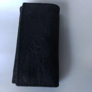 ELEPHANT LEATHER 천연 가죽 키 케이스 블랙