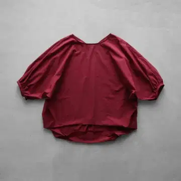 엔슈 직물 HUIS. 소프트 내추럴 코튼 코쿤 풀오버 (자쿠로)
