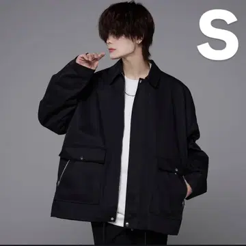 ADRER 밀리터리 플라이트 지퍼 블루종