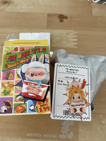 THE MONSTERS Wacky Mart Chow Mei n 피규어