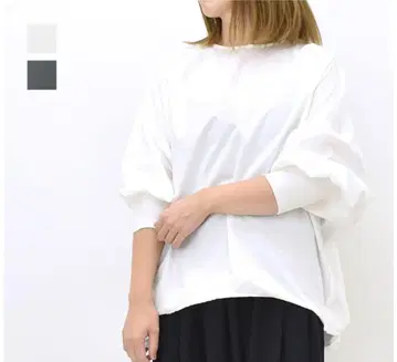 mizuiro ind 코쿤 블라우스