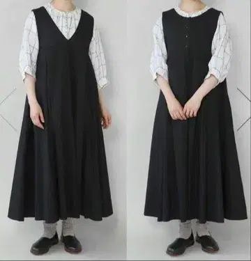 mumokuteki 무모쿠테키 2WAY 원피스 블랙