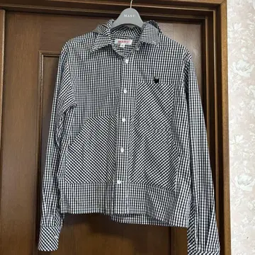 MASU 25SS 후드 B.D. 셔츠 - 블랙
