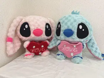 스티치 캐릭터 봉제 인형 세트