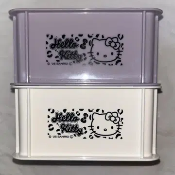아베일 헬로키티 미니 컨테이너 산리오 2개 묶음 판매