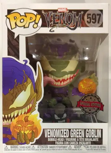 FUNKO POP! 마블 베노마이즈드 그린 고블린 597