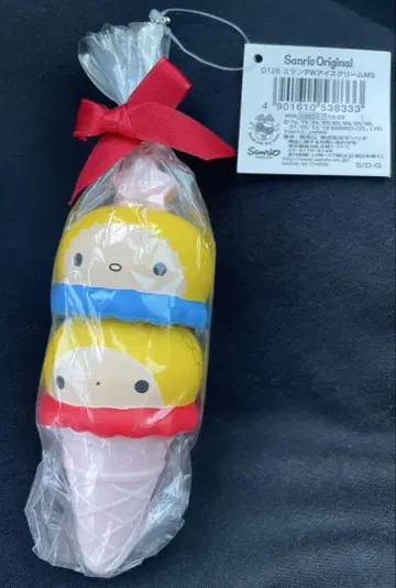 산리오 엘란데 W 아이스크림 스퀴즈 마스코트 레어 페티 지미