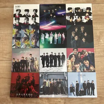 SixTONES CD 묶음 판매, 증정품 포함