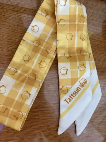 컬러풀 피치 타츠 파라피치 리본 스카프