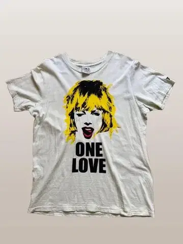 TMT ONE LOVE PEACE 티셔츠 XL 사이즈