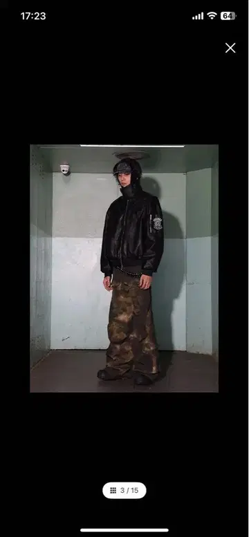 DND4DES 카모플라쥬 워크 팬츠