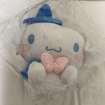 산리오 시나모롤 후드 부착 담요