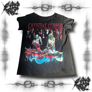nettspend 착용 Cannibal Corpse Horror Tee