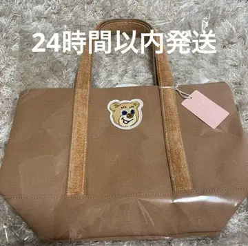 페이러 와펜 토트백 올드 테디 베이지 소형 미사용 새상품
