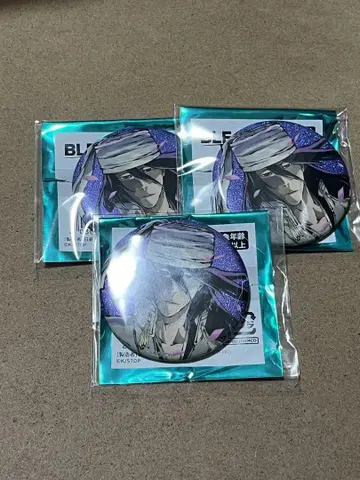BLEACH WORLD 후목 시라야 캔뱃지