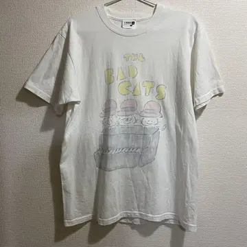에치가와 노리유키 호와코로쿠라부 BAD CATS 티셔츠