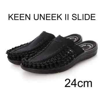 새상품급 KEEN 샌들 UNEEK II SLIDE 유니크 투 슬라이드