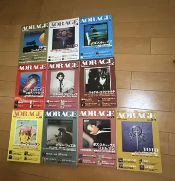 AOR AGE 음악 잡지 복수 호 세트