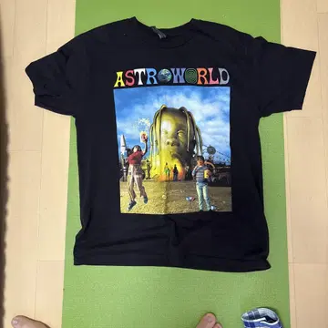 ASTROWORLD 티셔츠 블랙
