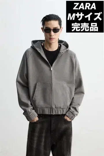ZARA 자라 워시 가공 집업 후디 M 사이즈 완판템