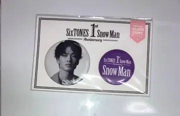 SixTONES 1st Anniversary 캔뱃지 2세트