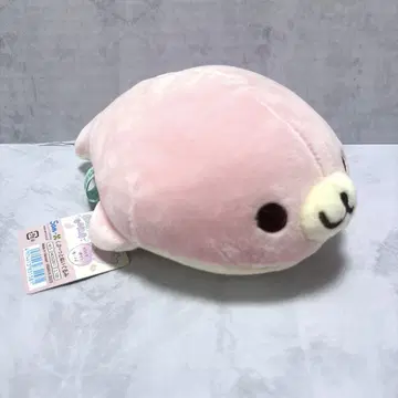 산엑스 마메고마 사쿠라 핑크 쿠푸~ 봉제 인형