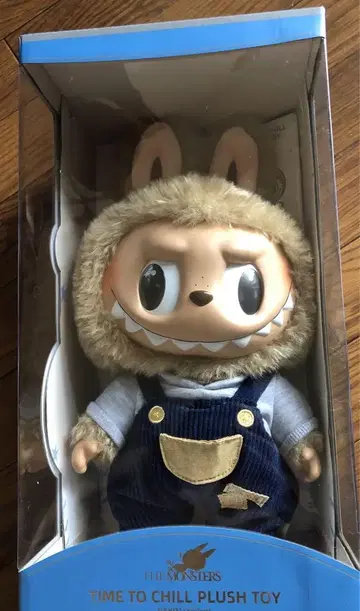 정품 LABUBU TIME TO CHILL PLUSH TOY